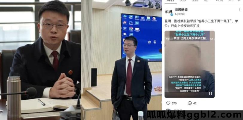 昆明五华区检察院副检察长 黄波克 被曝包养小三并生下两个私生子！ thumbnail