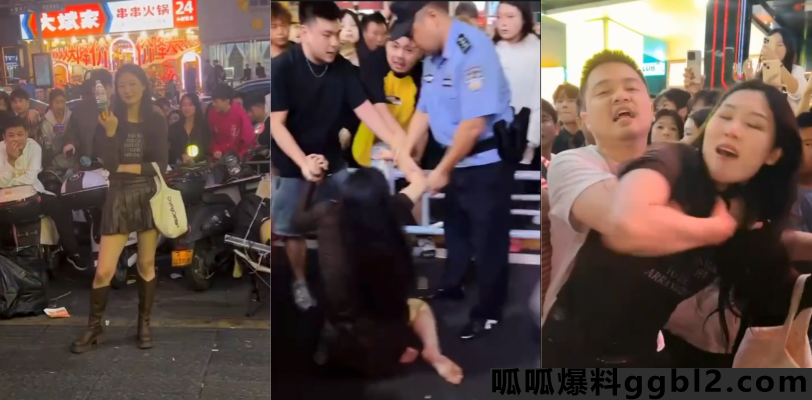 长沙解放西吃瓜啦 现场实拍感情受挫的人妖公主 大马路上撒泼 警察来了都不行 thumbnail