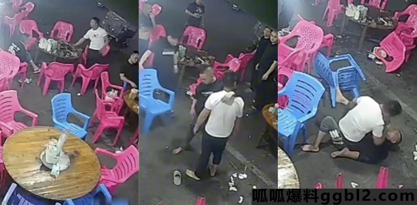 深夜大排档兄弟打架现场流出 所谓喝青岛啤酒打亲朋好友! thumbnail