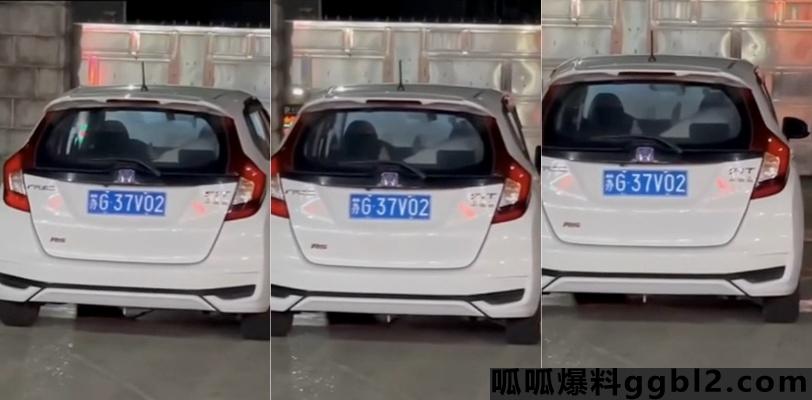 江苏连云港的这位车主 车子动静太大 你在后座与美女车震被偷拍啦! thumbnail