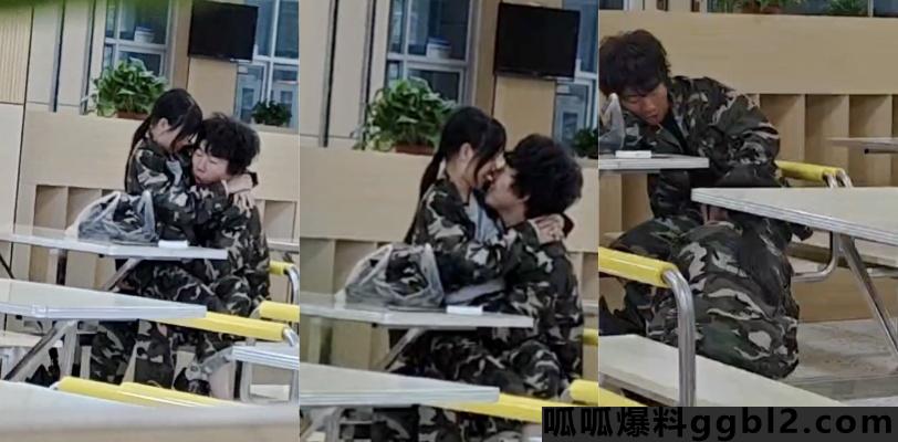 饥渴的青少年!大一新生小情侣食堂抱着又扣又舔 吃饭的同学直言下头 thumbnail