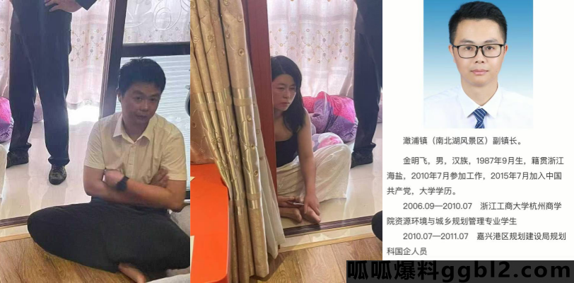 浙江嘉兴澉浦镇副镇长 金明飞 偷情回民文艺家协会副主席 苏小乔被捉奸在床 thumbnail