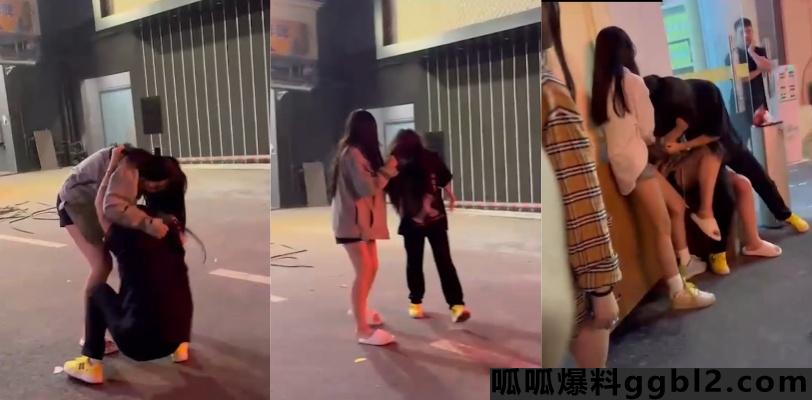 实拍精神小妹打架,最爱看女人打架了 可惜穿的都是裤子 扒光了打才更精彩! thumbnail